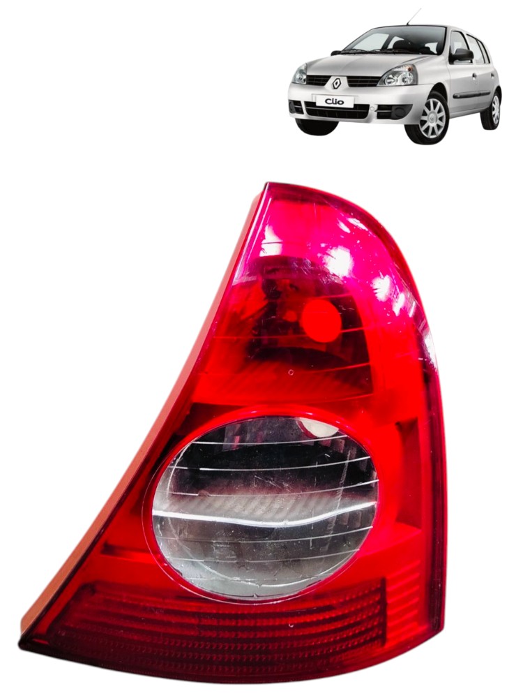Lanterna Traseira Direita Renault Clio 1.0 1.6 2001 2009 Direito/passageiro