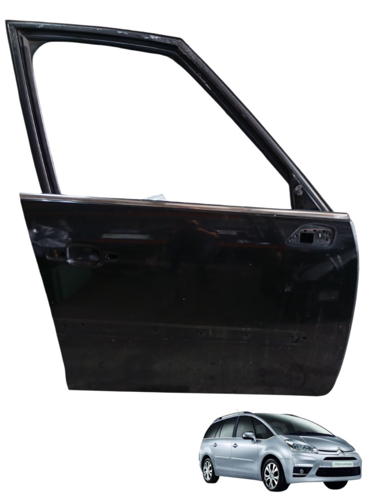 Porta Dianteira Direito Citroen C4 Picasso Ano 2009 Dianteira Direito Preta