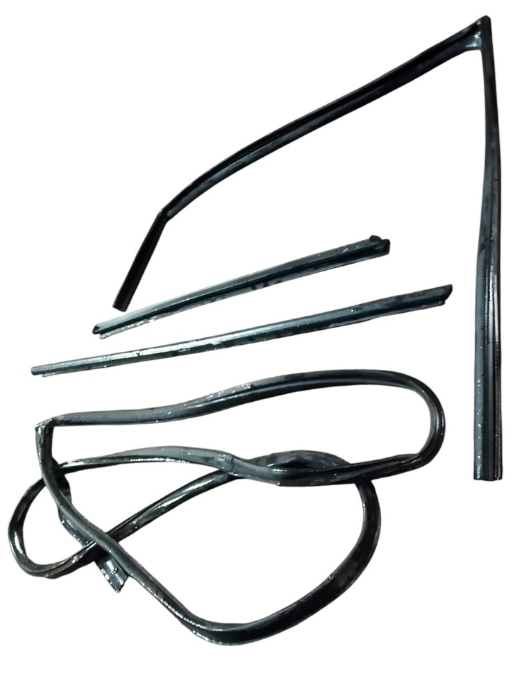 Kit Borracha Pingadeira E Canaleta Traseira L.d Hyundai Hb20