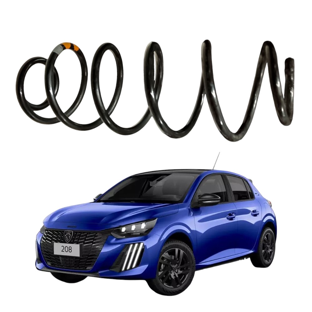 Mola traseira peugeot 208 style 2023 2024 1.0 automatico