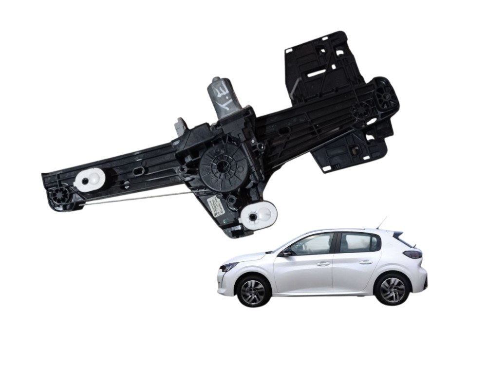Máquina Vidro Traseiro Esquerda Peugeot 208 Griffe 1.6 2021