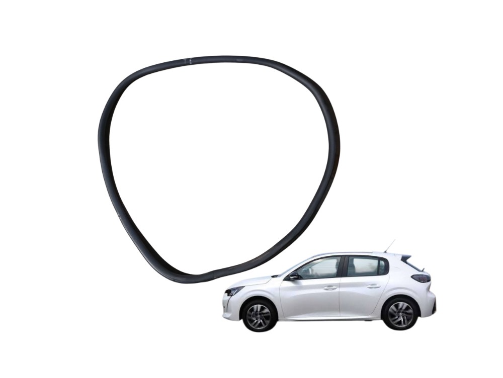 Borracha Traseira Esquerda Peugeot 208 Griffe 1.6 2021