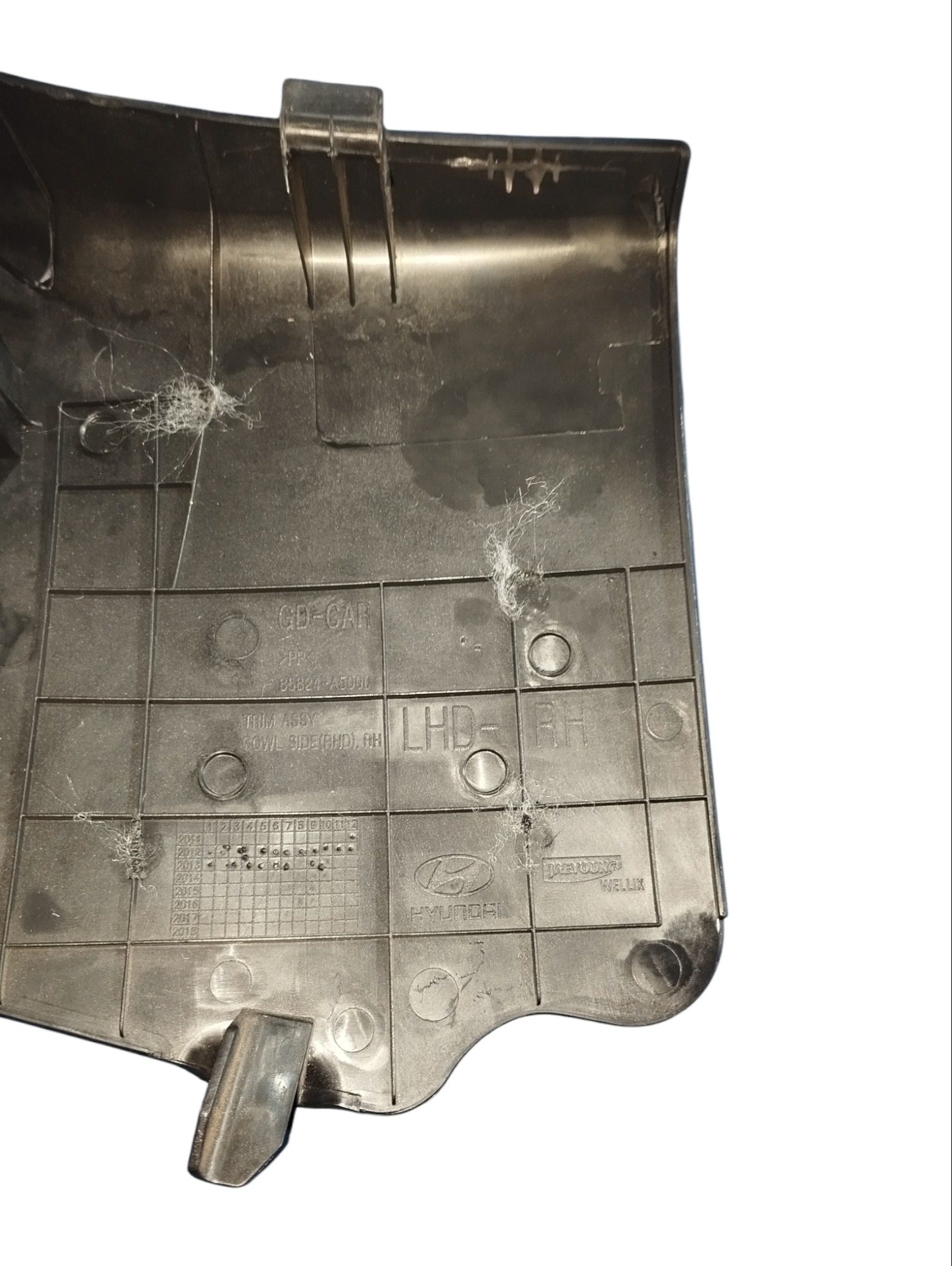 Acabamento Soleira Dianteira Direita Hyundai I30 2013 2