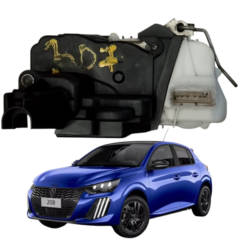 Fechadura Eletrica Dianteira Direita Peugeot 307 2008 1.6