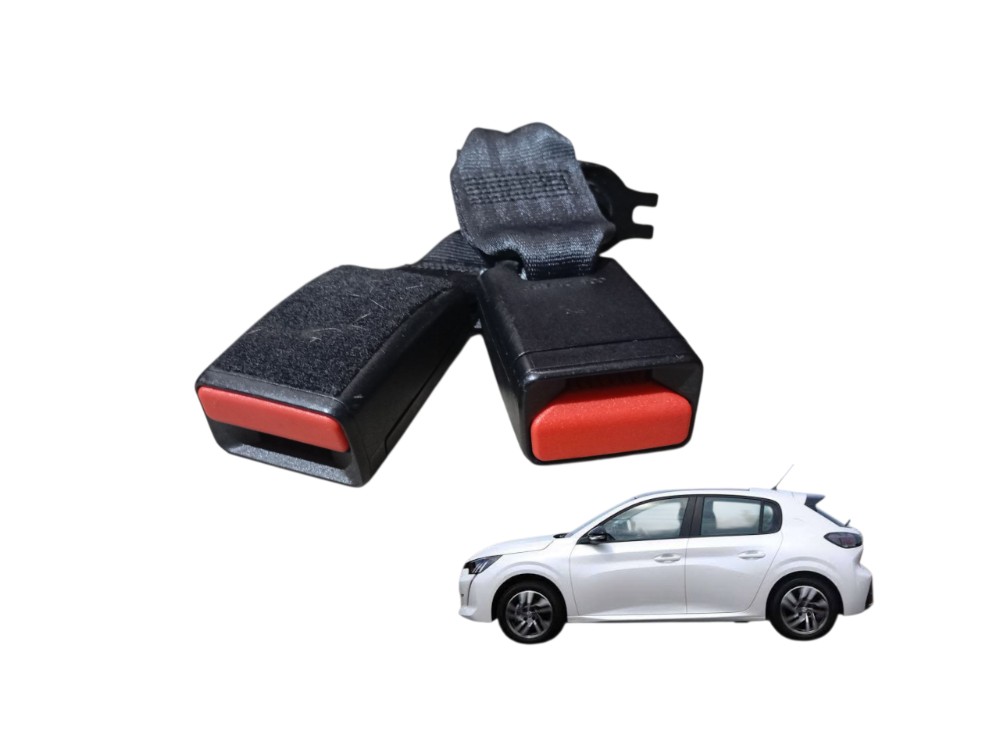 Fecho Duplo Cinto Segurança Tras Peugeot 208 Griffe 1.6 2021