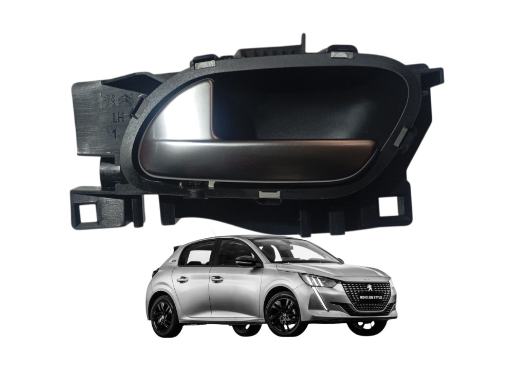 Maçaneta Interna Traseira Esquerda Peugeot 208 1.0 Style