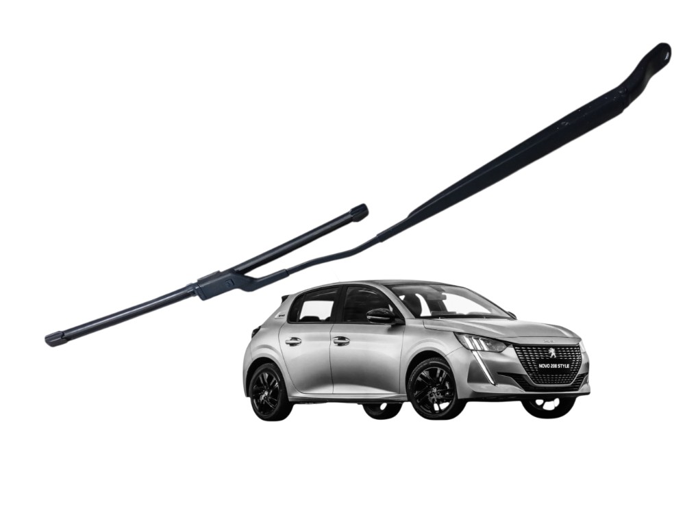 Braço Limpador Parabrisa Dianteiro Direito Peugeot 208 Style Direito