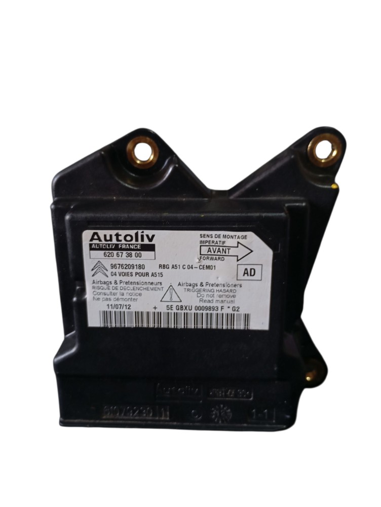 Módulo central airbag Citroen C3 1.5 2012 2013