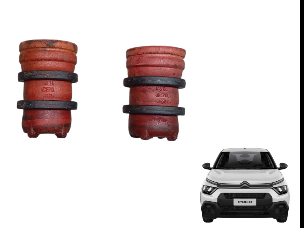 Par Batente Suspensão Dianteira Citroen C3 1.0 live 2023