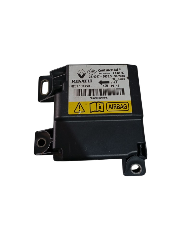 Caixa airbag ESTOURADO Renault Sandero 1.6 8v 2013 2014