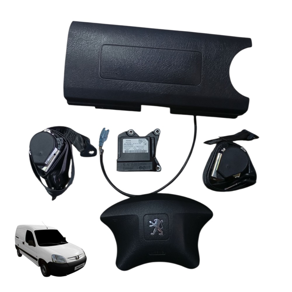 Kit Airbag Peugeot partner Furgão 2021 2022 1.6
