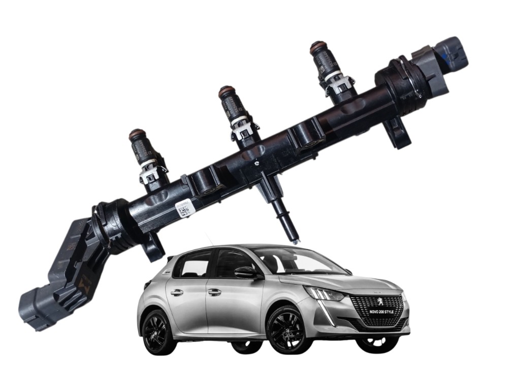 Flauta Bico Injetor Peugeot 208 1.0 Style 2023