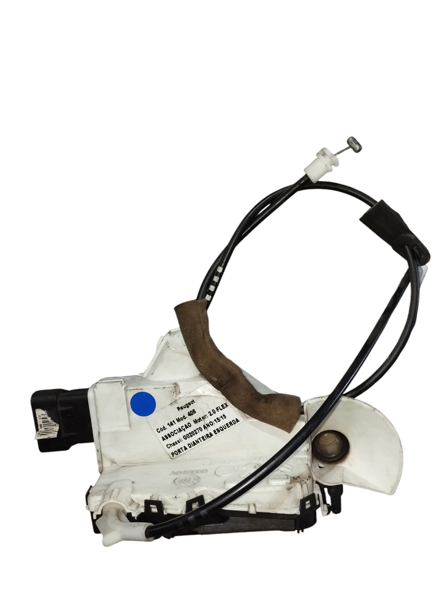 Fechadura Porta Dianteira Esquerda Peugeot 408 2.0 2015 3