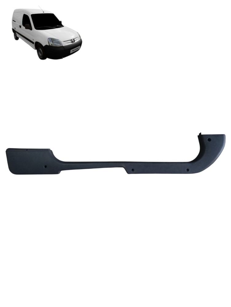 Soleira Porta Esquerda Peugeot Partner Furgão 1.6 2021 2022  Preto Porta Dianteira Esquerda