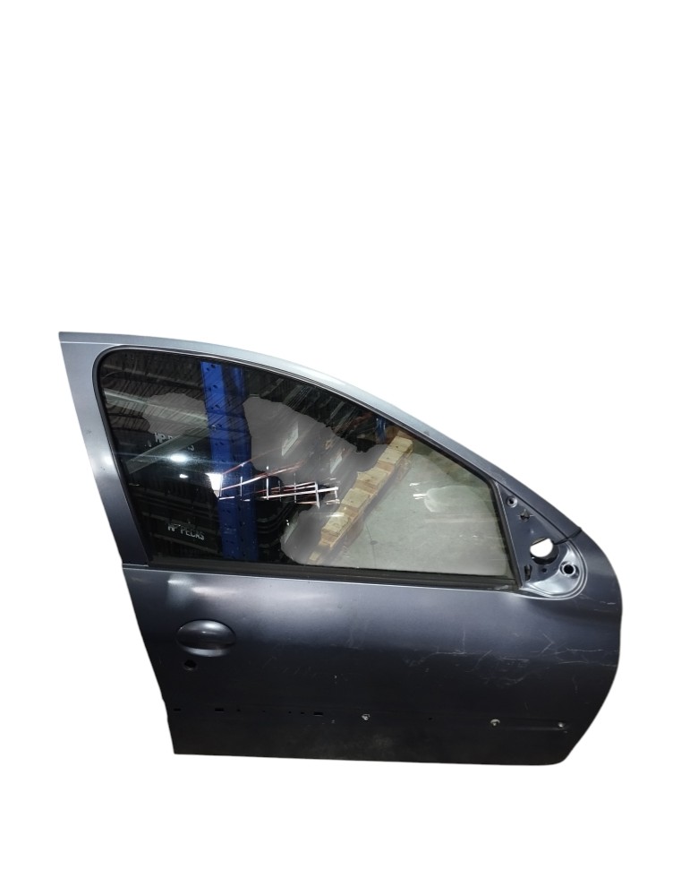 Porta Dianteira Direita Peugeot 206 2005 Dianteira Direita Azul