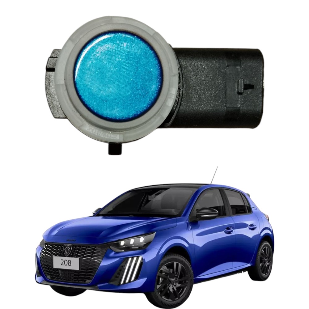 Sensor De Estacionamento Peugeot 208 Style 2023 2024 1.0 Preto