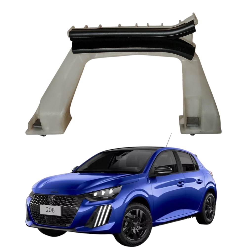 Guia Do Vidro Traseiro Esquerdo Peugeot 208 Style 2023 2024 Branco