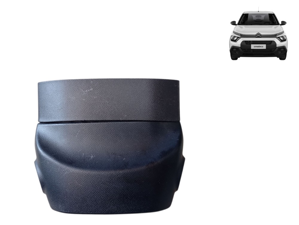 Moldura Superior Coluna Direção Citroen C3 1.0 Live 2023 Preto