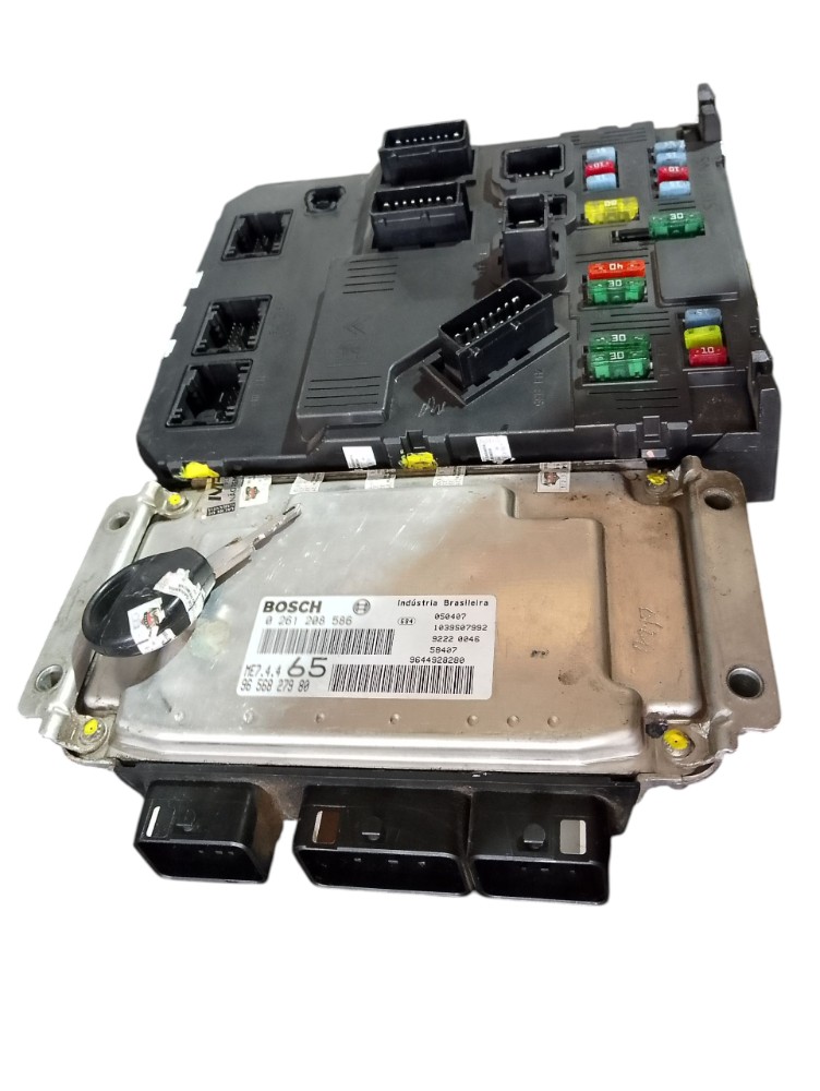 Kit Code injeção Central Peugeot 207 1.4 2008 2014