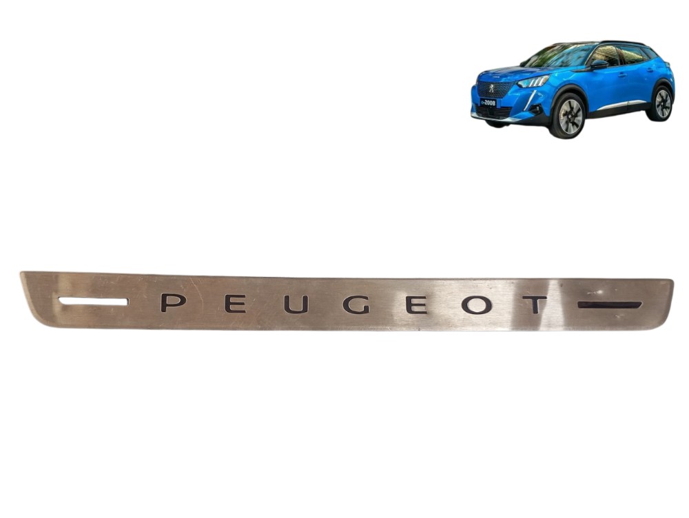 Emblema Soleira Porta Dianteira Peugeot 2008 Elétrico 2023