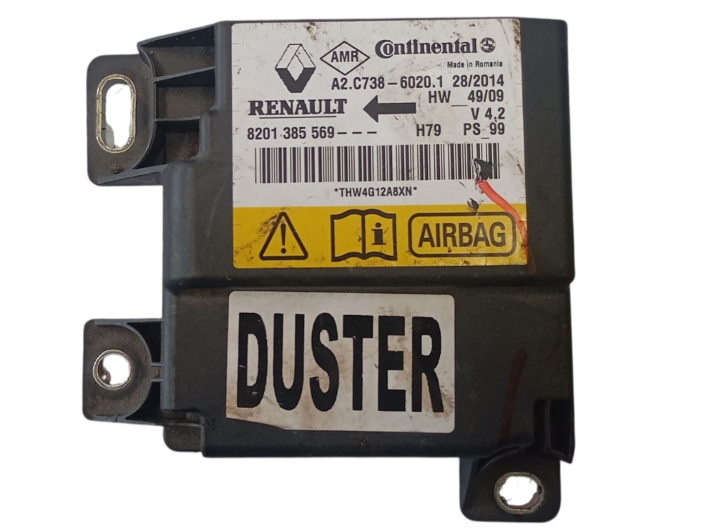 Módulo Central Airbag Renault Duster 2.0 16V Flex 2012 2019