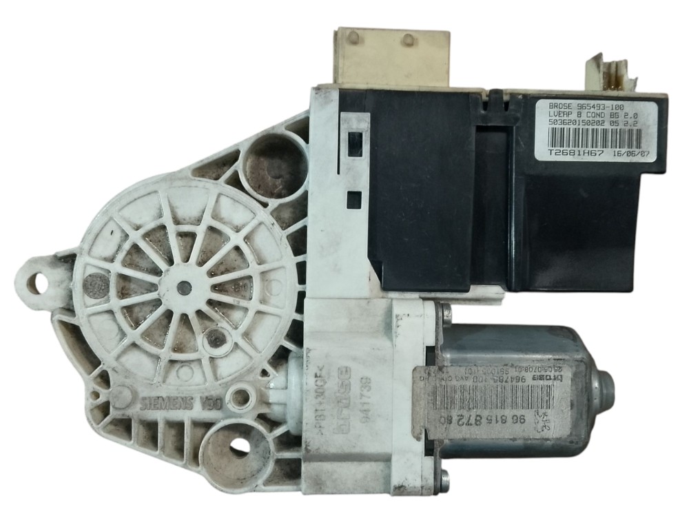 Motor Vidro Dianteiro Esquerdo Peugeot 307 1.6 2.0 2008 2010