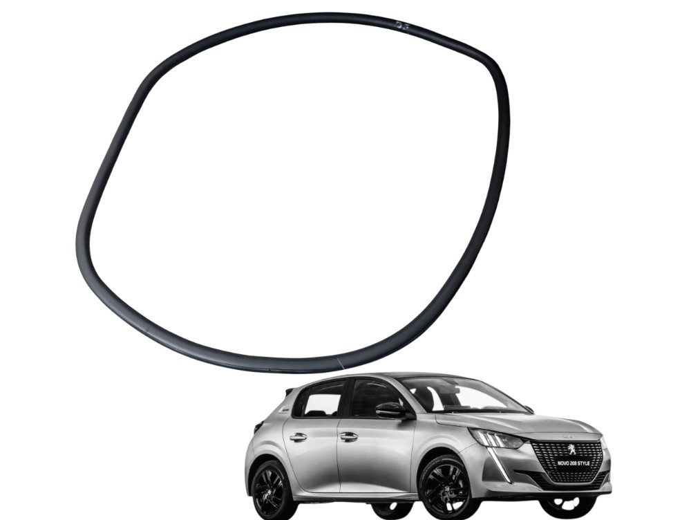 Borracha Porta Dianteira Esquerda Peugeot 208 1.0 Style 2023
