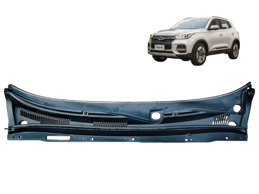 Grade Churrasqueira Parabrisa Chery Tiggo 5x 1.5 2020 2022 Preto
