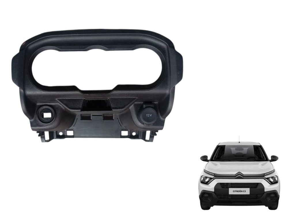 Moldura Comando Ar Condicionado Citroën C3 1.0 live 2023