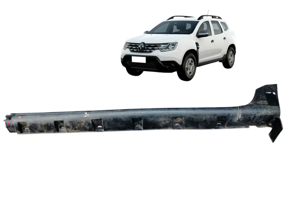 Moldura Soleira Porta Esquerda Renault Duster 1.6 16v 2015 Preto