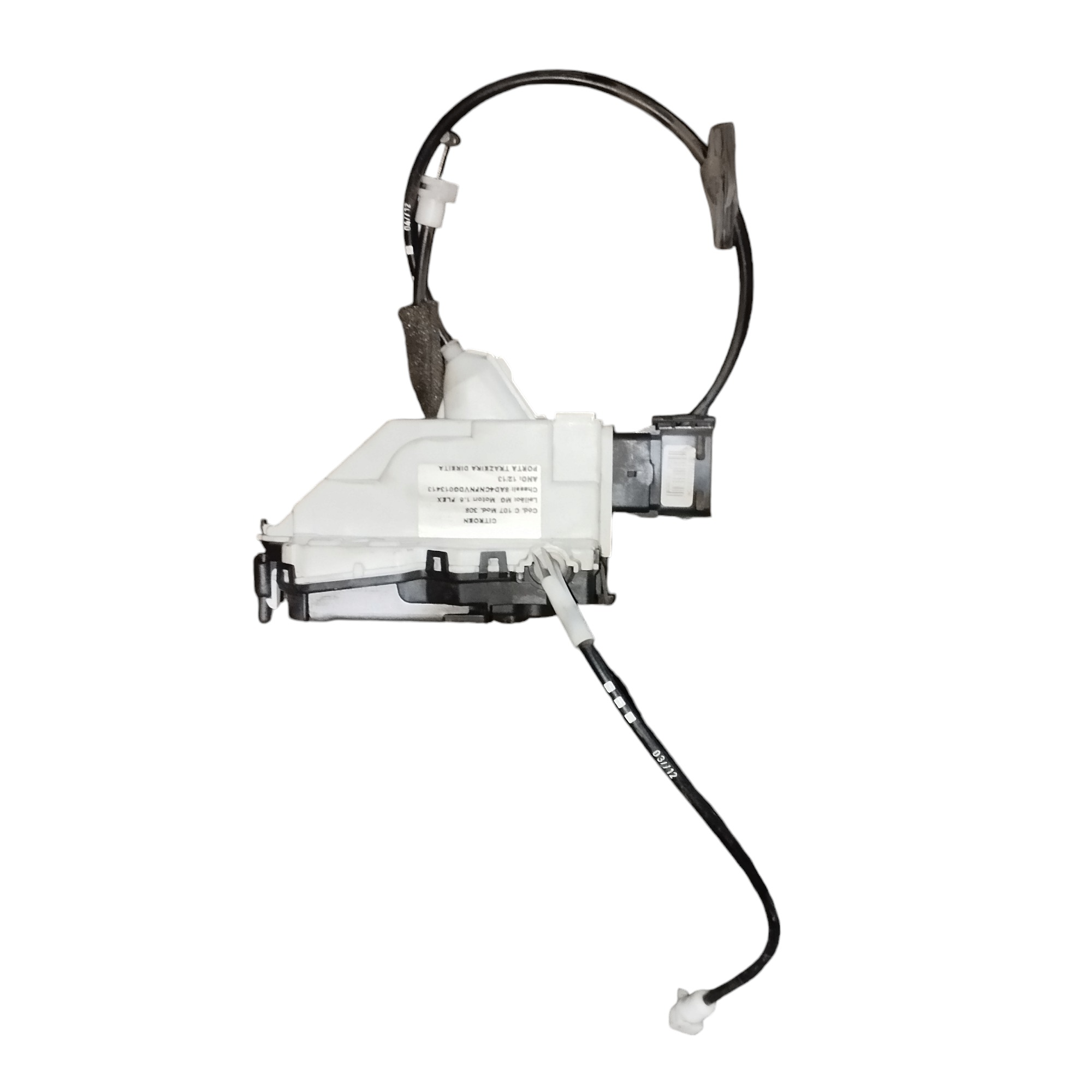 Fechadura Eletrica Dianteira Esquerd Peugeot 308 2013 A 2015