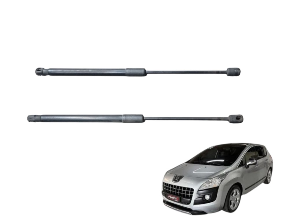 Par amortecedor tampa traseira Peugeot 3008 griffe thp 2011