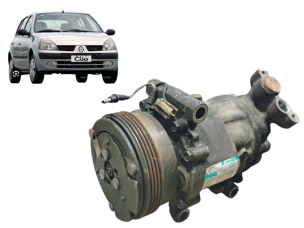 Compressor Ar Condicionado Renault Clio 1.0 16v 2007 2008