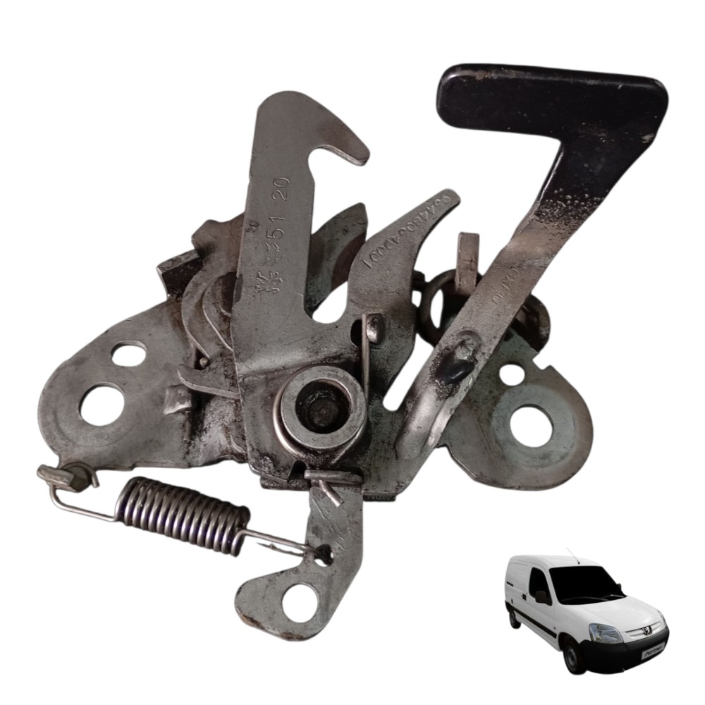Fechadura Capô Peugeot Partner Furgão 2021 2022 1.6 Capô