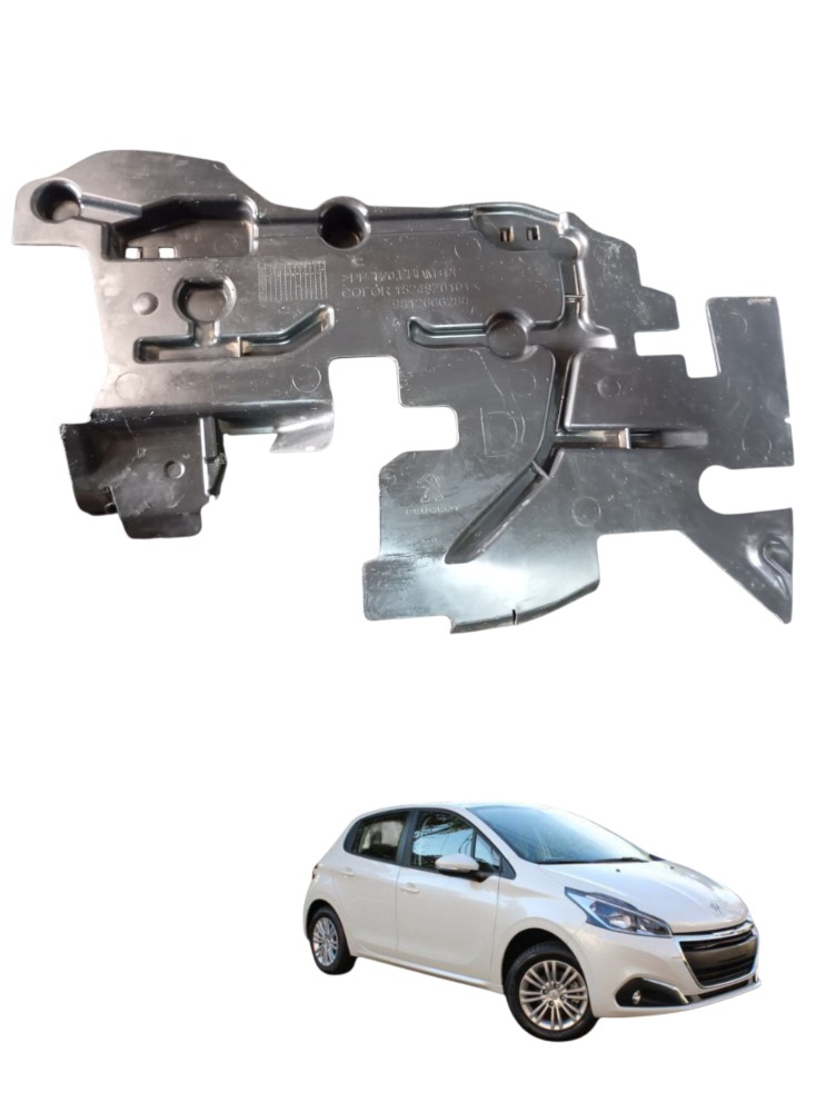Defletor Radiador Direito Peugeot 208 Allure 1.6 2016 2017