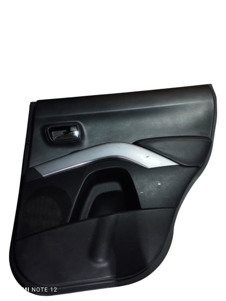 Forro Porta Traseira Direita Mitsubishi Outlander 2013 Preto