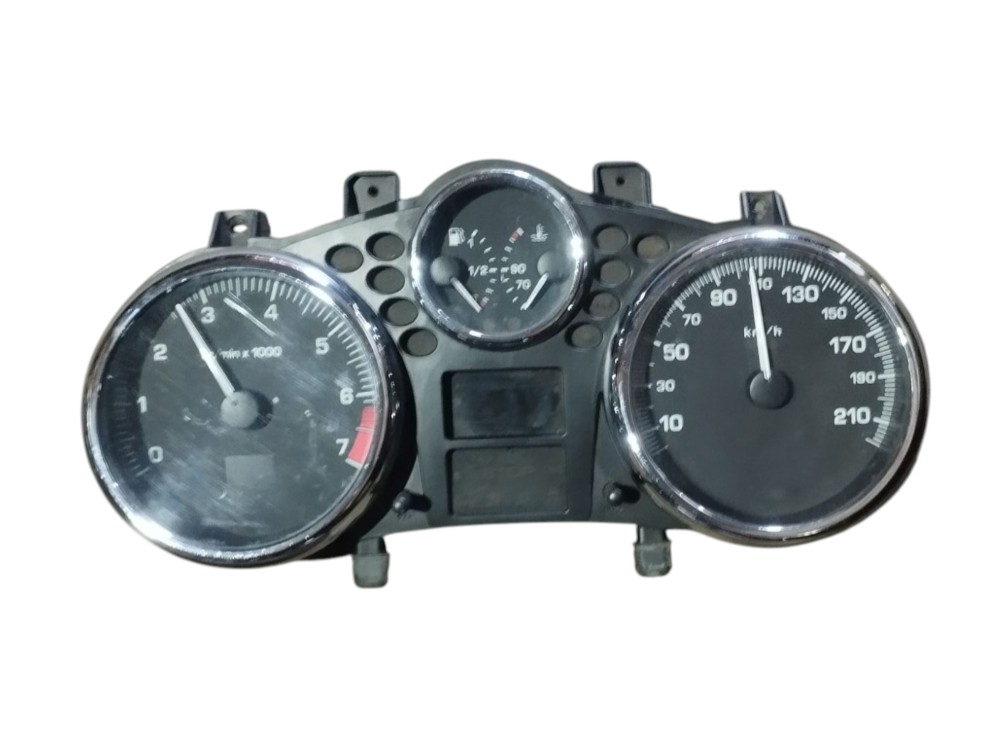 Painel Instrumento Velocímetro Peugeot 207 Preto
