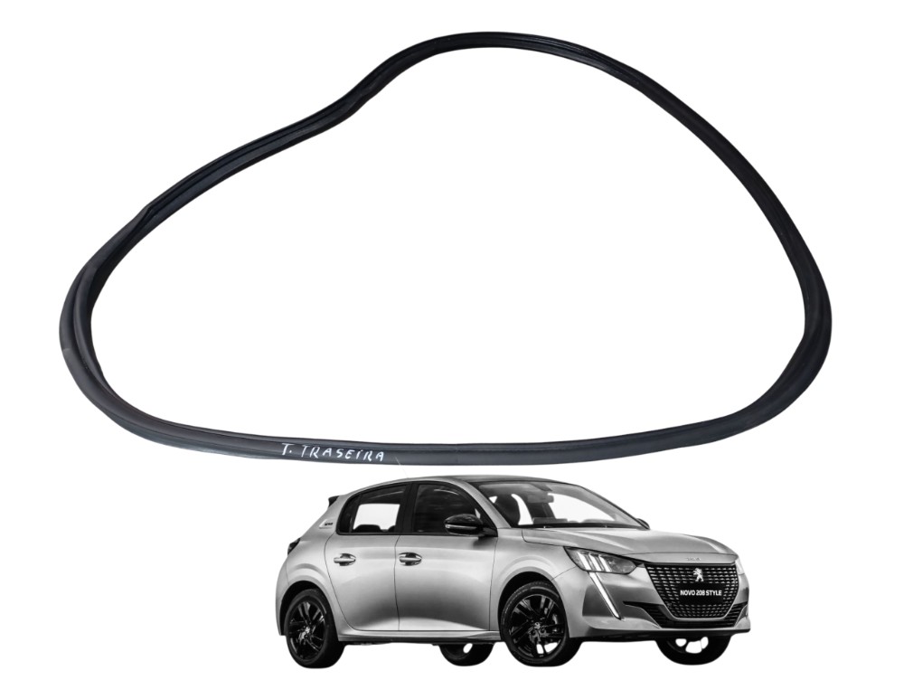 Borracha Tampa Traseira Peugeot 208 1.0 Style 2023
