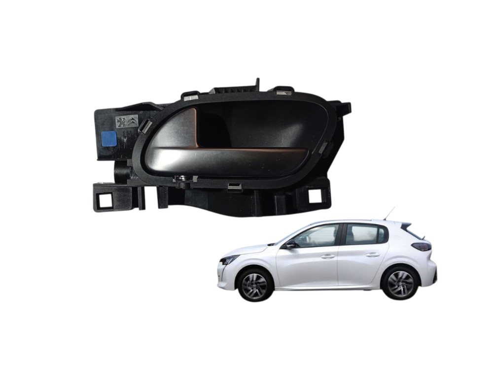 Maçaneta Interna Diant Esquerda Peugeot 208 Griffe 1.6 2021 Dianteira