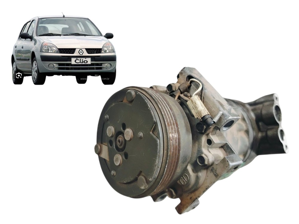 Compressor Ar Condicionado Renault Clio 1.0 16v 2002 2003