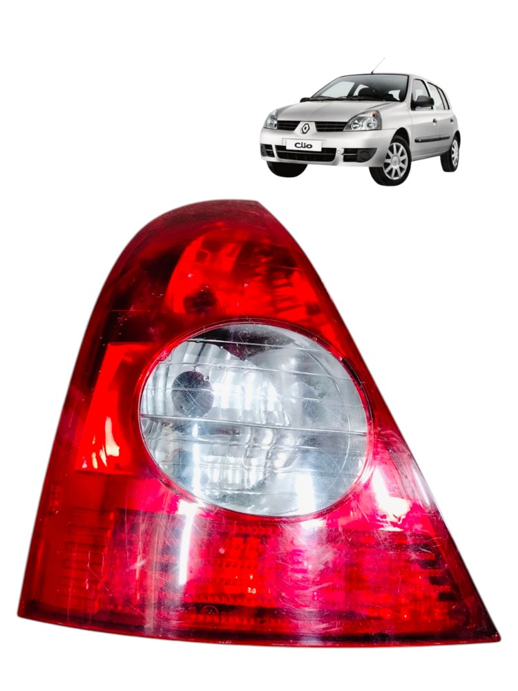 Lanterna Traseira Esquerda Renault Clio 1.0 1.6 2001 2009 Esquerdo/motorista