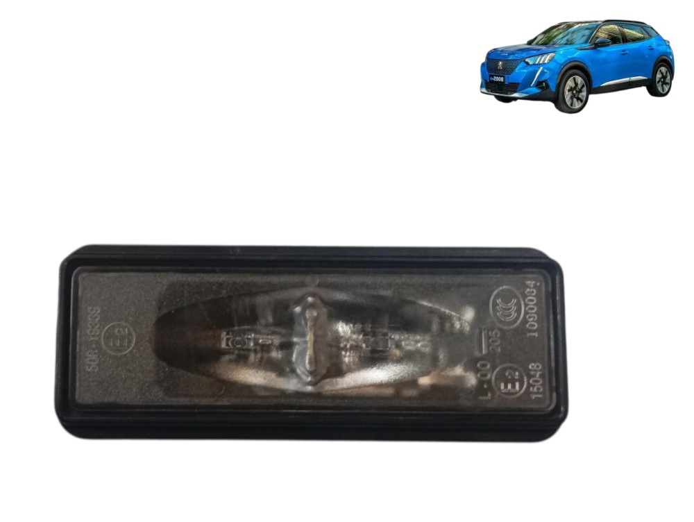 Luz Placa Patente Peugeot 2008 Elétrico 2023 2024 2025