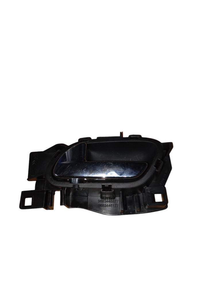 Maçaneta Interna Dianteiro Esquerdo Citroen C3 1.5 2014 2015 Cinza Dianteira