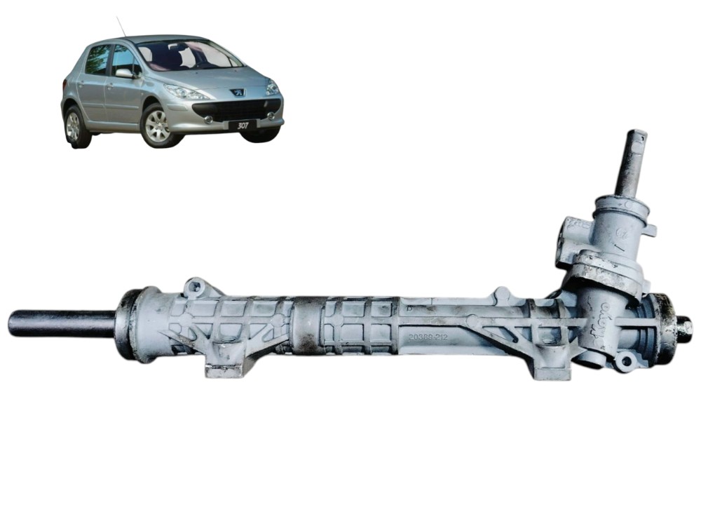 Caixa Direção Hidráulica Recondicionada Peugeot 307 1.6 2011
