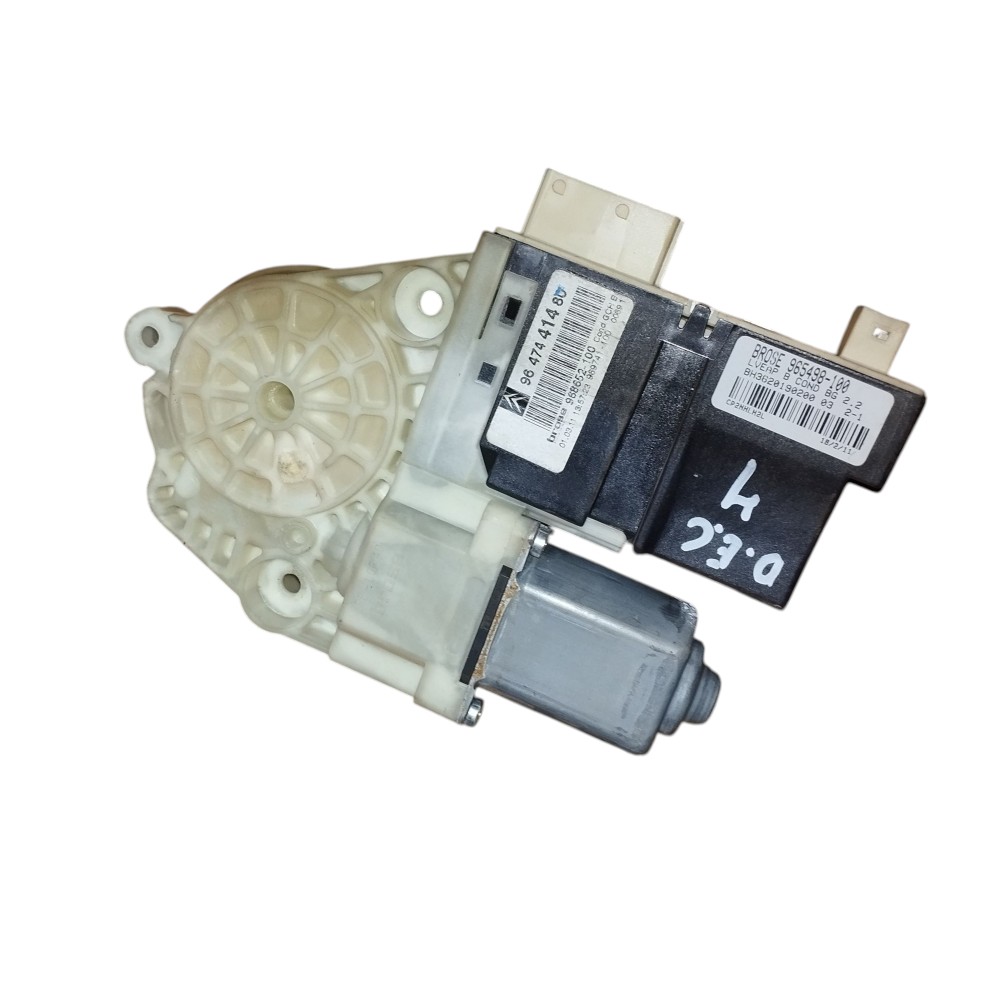 Motor Vidro Eletrico Dianteiro Esquerdo Citroen C4 2011