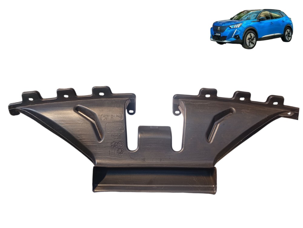 Duto Condutor Ar Central Peugeot 2008 Elétrico 2023 24 2025 Preto