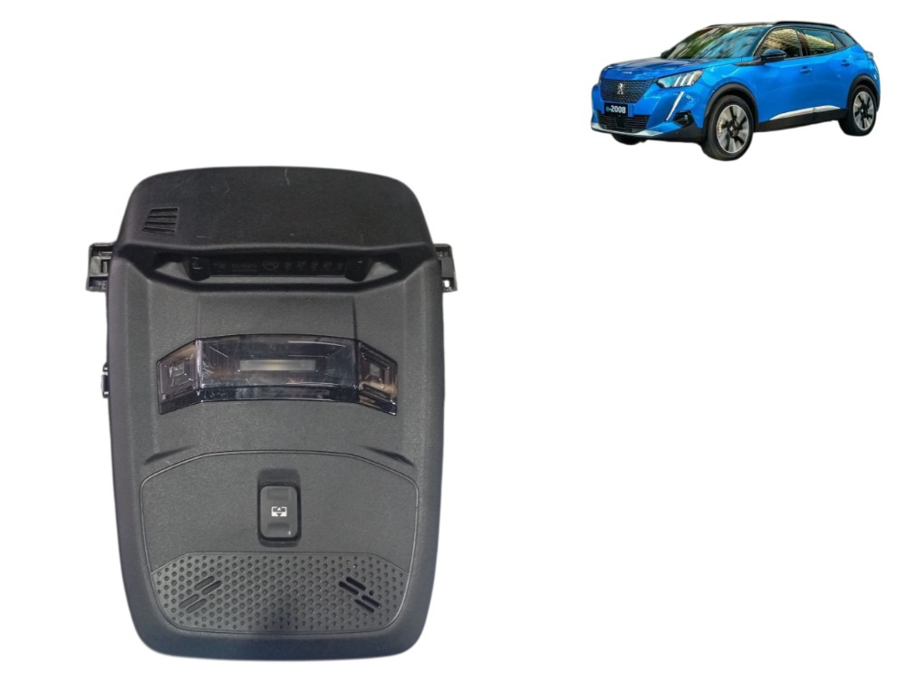 Console Luz Teto Cortesia Peugeot 2008 Elétrica 2023 24 2025