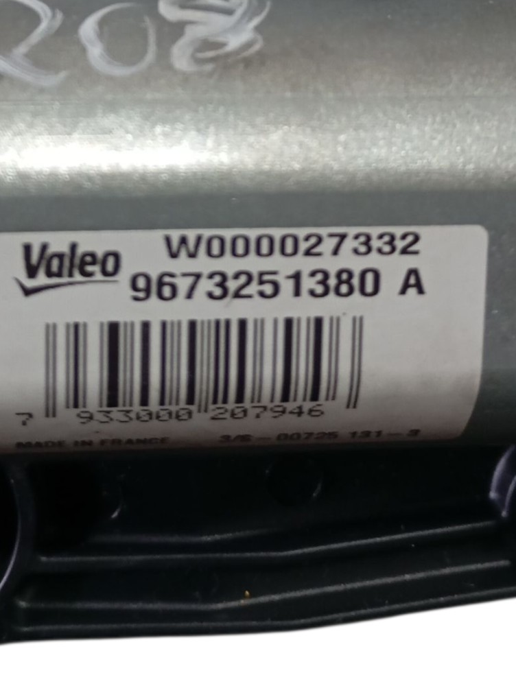 Motor Limpador Traseiro Peugeot 208 Allure 1.5 2013 2014