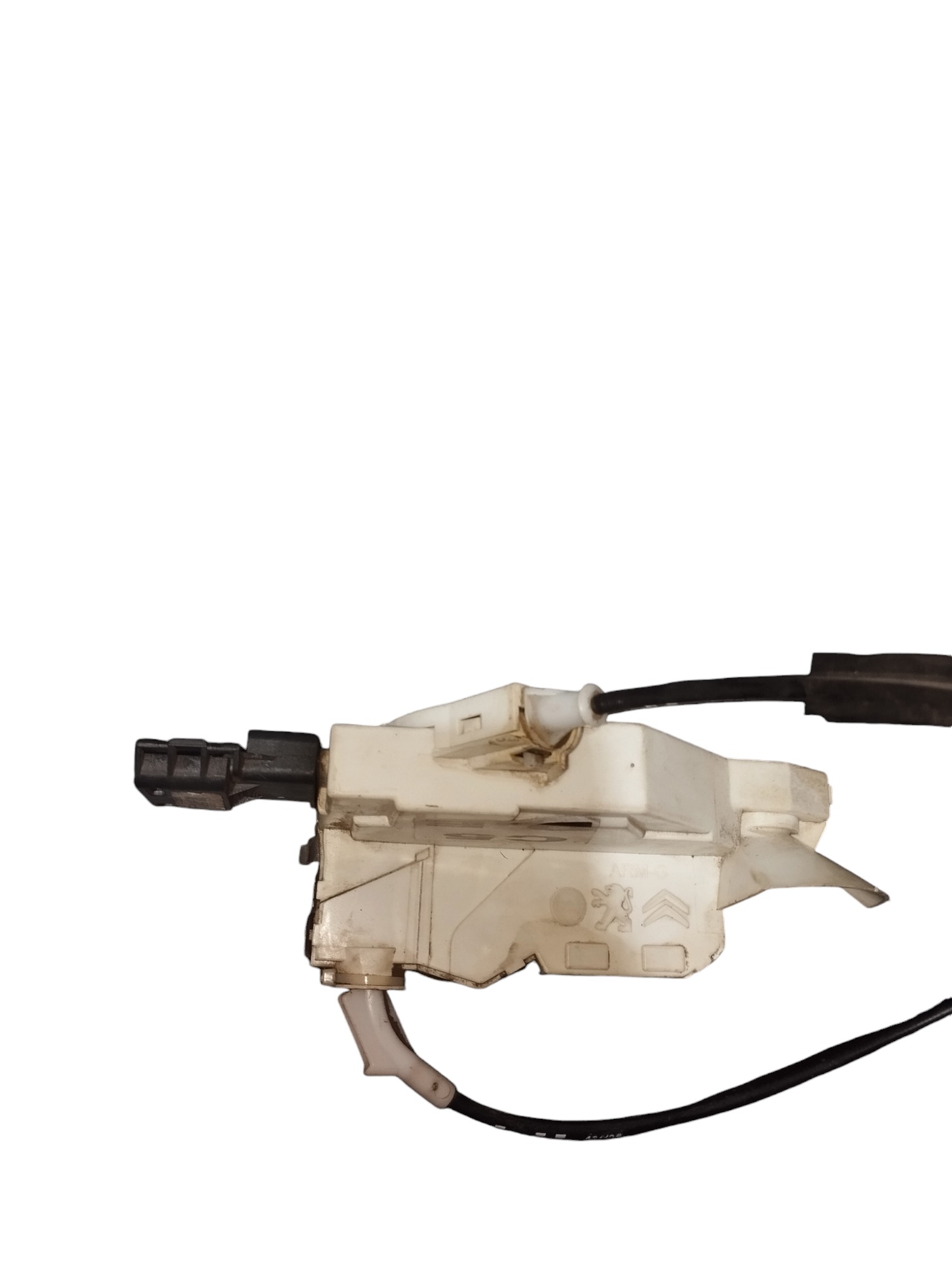 Fechadura Trava Porta Dianteira Esquerda Citroen C5 2008 Branco Esquerdo Dianteira