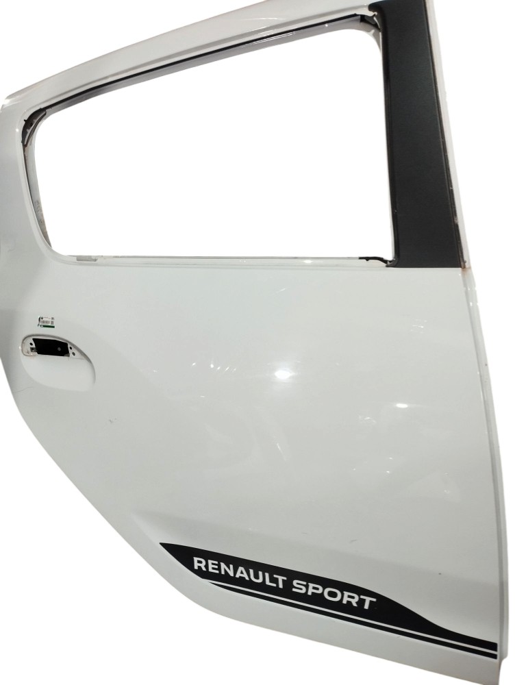 Porta Traseira Direita Renault Sandero Rs 2020 2821 Traseira Direito Branca